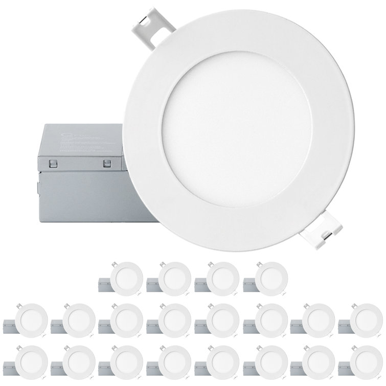 QPLUS 3.1'' Dimmable Standard Recessed Lighting Kit Wayfair